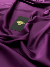 Satin Elastic Matasos Premium Mov Inchis